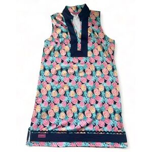 Simply Southern Sleeveless Pineapple Dress - XL